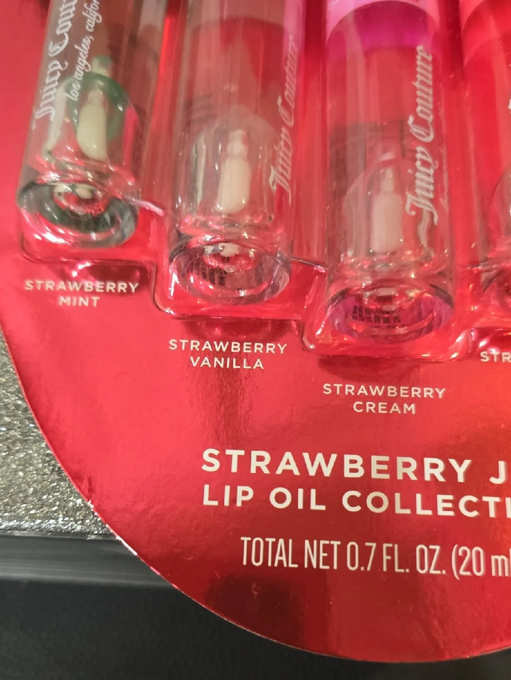 Juicy Couture‎ Strawberry Jam Lip Oil Collection